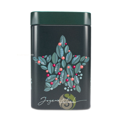 Boite métallique à thé merry wishes green Eigenart protection humidité