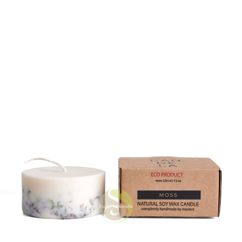 Mini bougie naturelle mousse