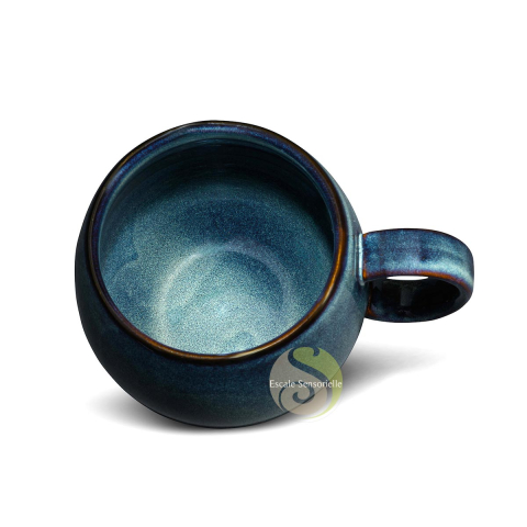 Mug céramique jianzhan blue salt lake 500 ml