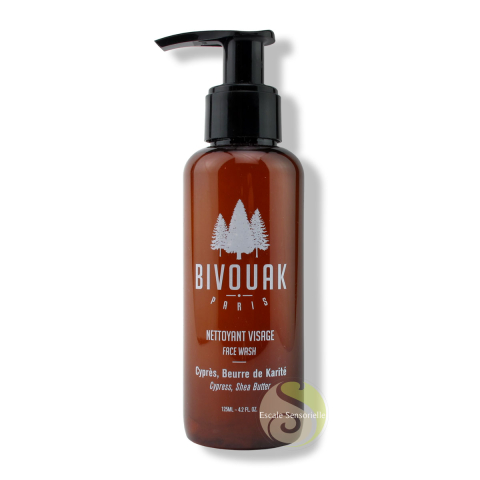 Bivouak nettoyant Bio visage homme naturel fabriqué en France