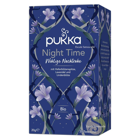 Nuit paisible Night time tisane ayurvédique Bio pour le sommeil