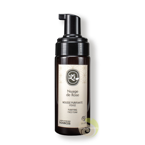 Mousse purifiante bio Nuage de rose Laboratoire des sources