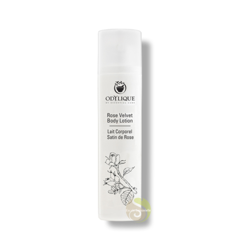 Lait corps satin de rose odylique rose musquée et Damas soulage apaise