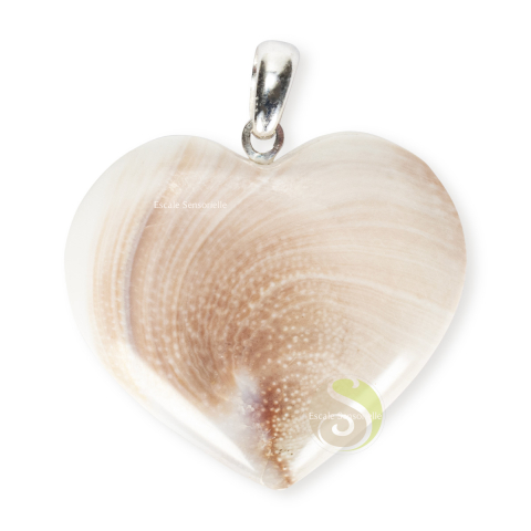 Pendentif coeur oeil de Shiva