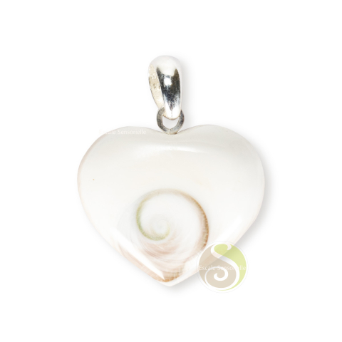Bijoux culture Hindou oeil de Shiva pendentif fixation argent 925e