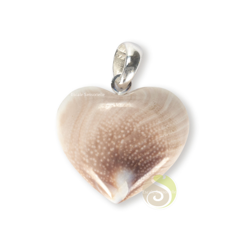 Pendentif coeur oeil de Shiva