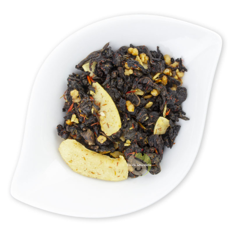 Oolong sésame grillé copeaux noix de coco riz soufflé croquants