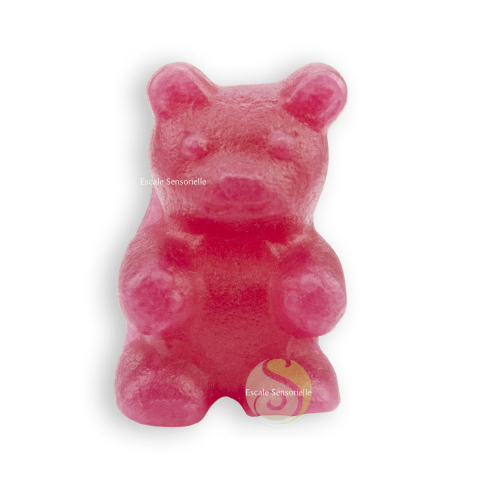 Framboise vanille ourson gélifié infusion câline à fondre ou à croquer