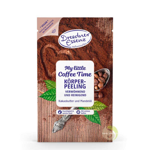 Gommage corps au grain de café torréfié Coffee time Dresdner Essenz