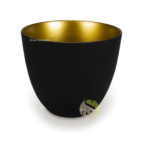 Votive noir et or collection black lumière d'ambiance