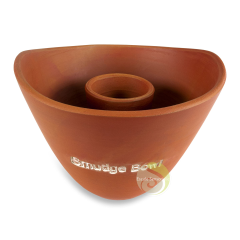 Support terre cuite bâton de sauge