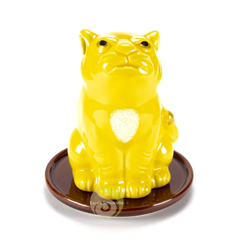 Brûle encens japonais tigre céramique japonaise édition limitée