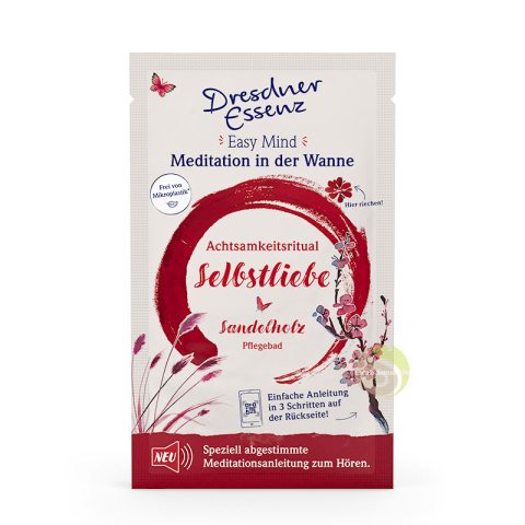 Poudre méditation bain estime de soi Bois de santal Dresdner Essenz Vegan