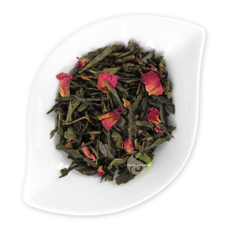 Thé vert sencha cerise sakura cherry