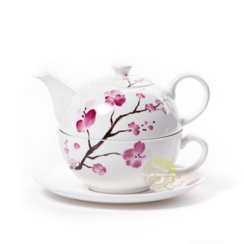 égoïste fleurs de cerisier service solo thé tisanes infusion