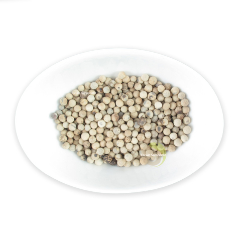 Poivre blanc de Sarawak de Bornéo saveurs boisés, fruités et notes de réglisse