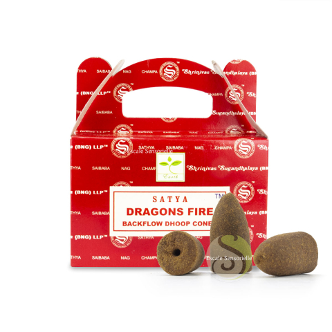 Cônes d'encens à refoulement dragons fire