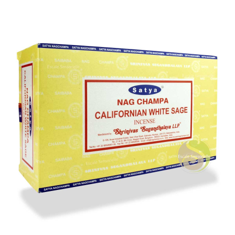 Californian white sage Satya encens naturel indien sauge résine herbes