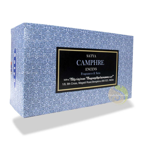 Camphre Satya encens naturel indien parfum épicé aromatique, assainir, purifier et protéger 