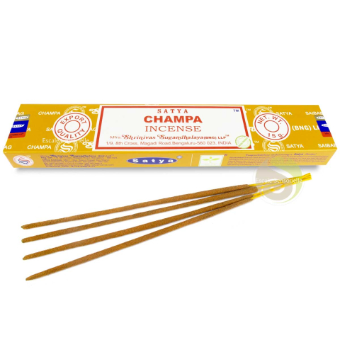 Encens champa Satya indien fleuri épicé Bengalore  équilibre clarté