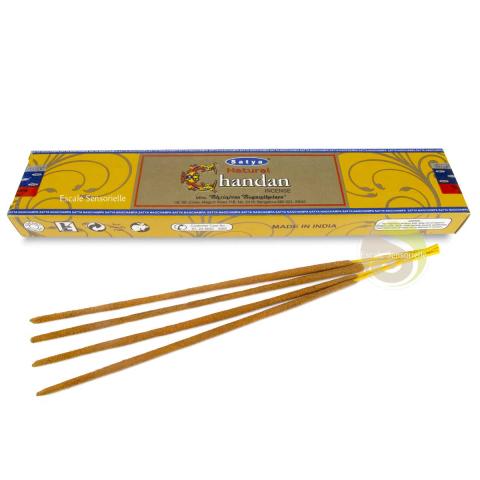 Encens Natural chandan Satya indien purifie et favorise l'apaisement