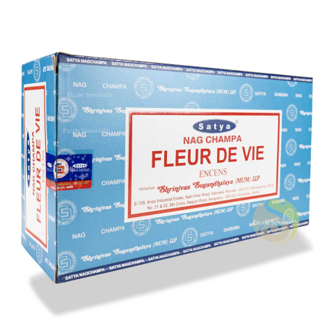 Encens fleur de vie 15g Satya renforce les bienfaits vibratoires