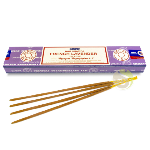 Encens french lavender Satya indien naturel parfum fleuri favorise le sommeil