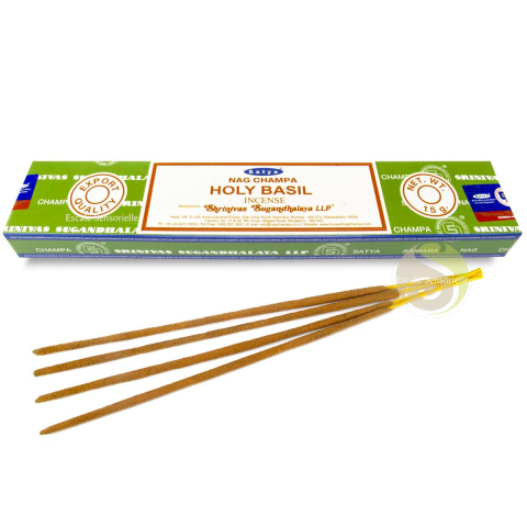 Encens Holy basil Satya indien naturel parfum aromatique favorise le spirituel et l'imagination