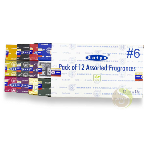Collection #6 assortiment de 12 parfums de 15g