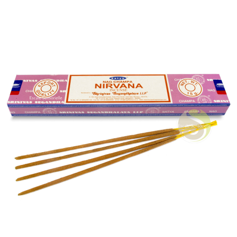Encens nirvana Satya indien naturel parfum boisé ouverture d'esprit