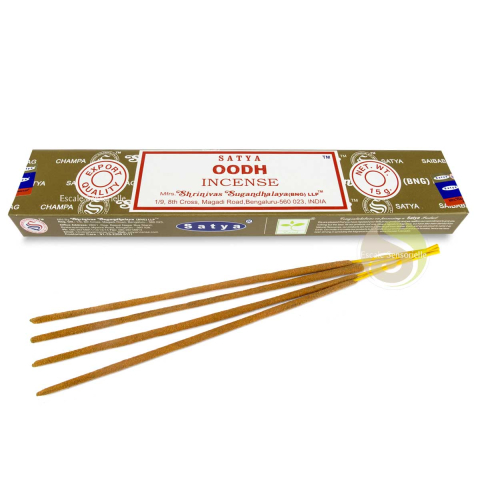 Encens Oodh indien oudh Satya boisé bois de santal méditation
