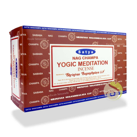 Yogic meditation Satya encens naturel indien parfum de bois, de racines et de résines