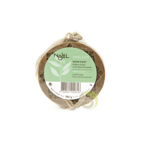 Savon d'Alep ambre & oud