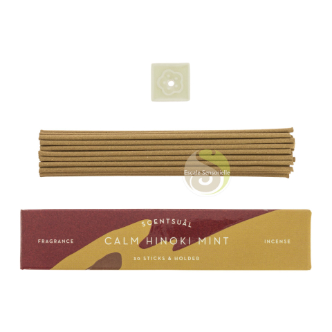 Scentsual encens japonais Nippon Kodo calm hinoki mint