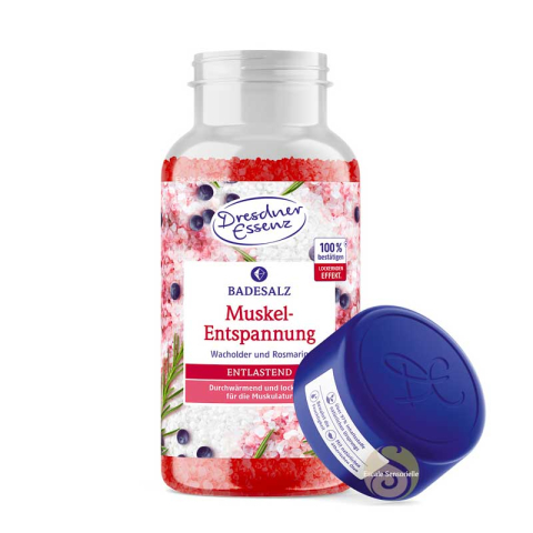 Pot de sel de bain au sel d'epsom relaxation musculaire Dresdner Essenz