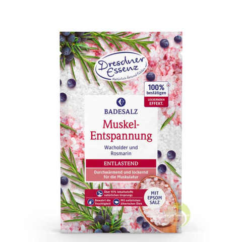 Poudre de bain au sel d'epsom relaxation musculaire Dresdner Essenz