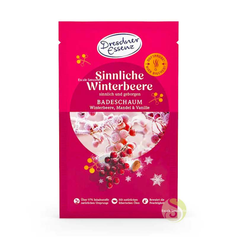 Sel de bain baies d'hiver sensuelles Dresdner Essenz