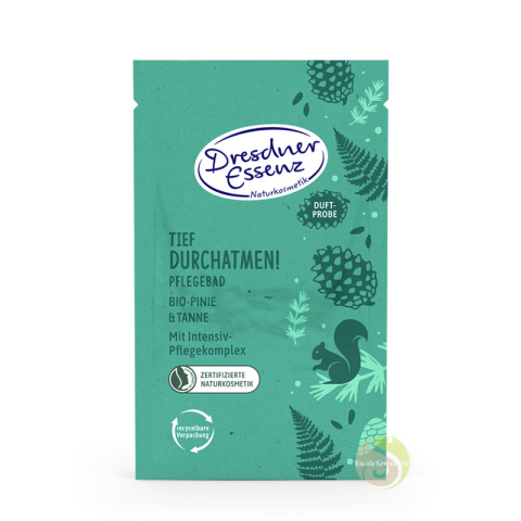 Sel de bain bio vegan Dresdner Essenz Pin et sapin