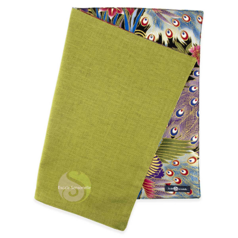 Set japonais de table tsuru véritable réversible 2 teintes