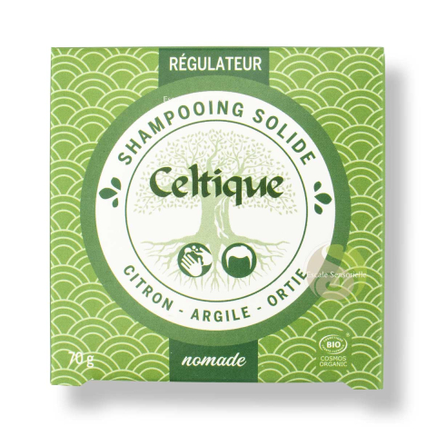 Shampoing solide régulateur
