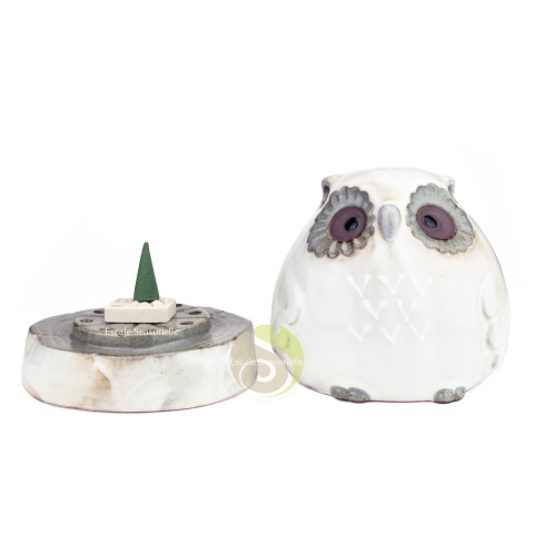 Brûle encens hibou