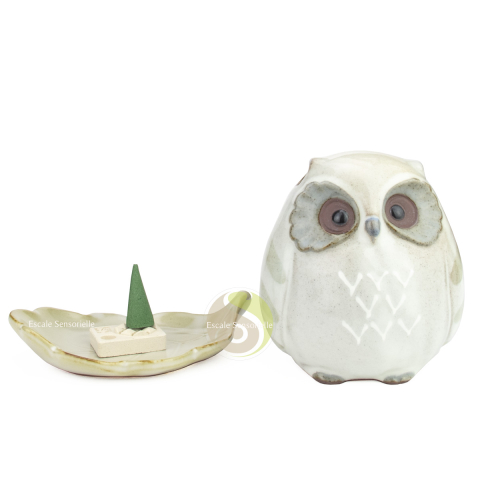 Brûle encens petit hibou