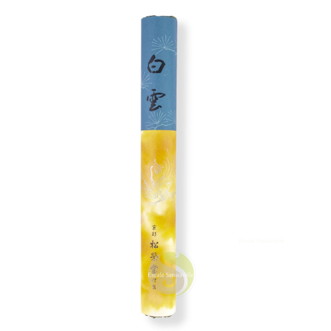 Hakuun white cloud encens japonais Shoyeido boisé (nuage blanc)