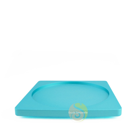 Plateau à encens Xiang do turquoise