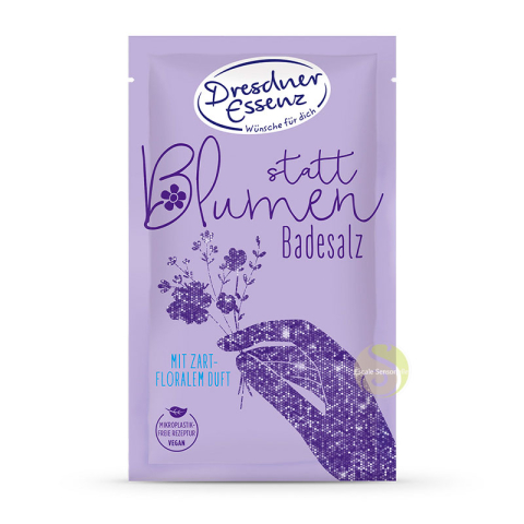 Poudre de bain fleurs Dresdner essenz pivoine