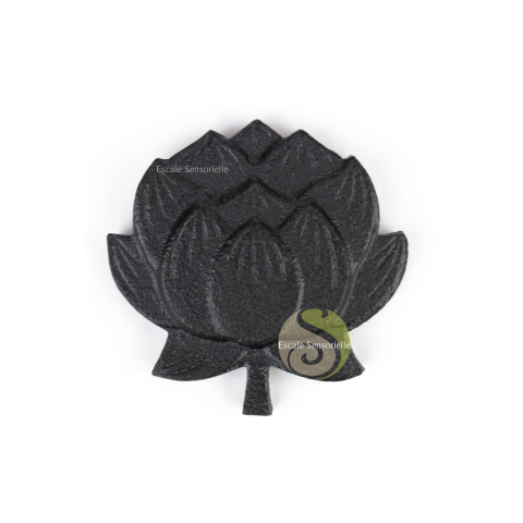 Repose baguettes japonaise en fonte Hashioki lotus chushin Kobo