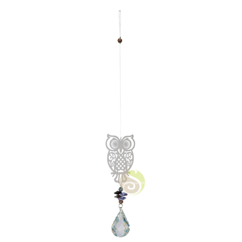 Mobile suspension cristal hibou