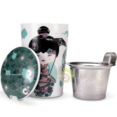 Tisanière céramique Sweet little geisha water