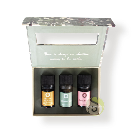 Coffret d'huiles essentielles Woodsy