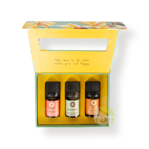 Coffret d'huiles essentielles Happiness